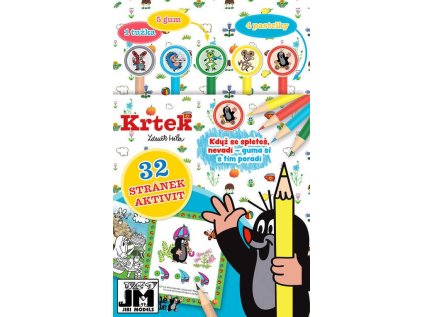 JIRI MODELS Aktivity s gumami - Krtek