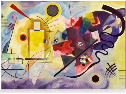 STAR Puzzle Žlutá, červená, modrá 1000 dílků