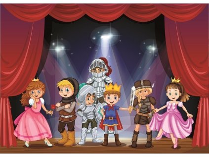 ART PUZZLE Puzzle Divadelní představení 100 dílků