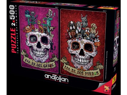 ANATOLIAN Puzzle Halloween 2x500 dílků