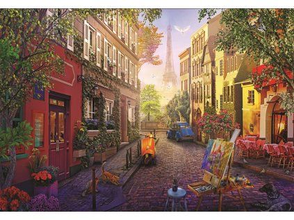 puzzle parizska ulicka 2000 dilku 178621