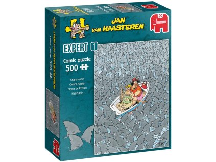 JUMBO Puzzle JvH Expert 1: Žraločí mánie 500 dílků
