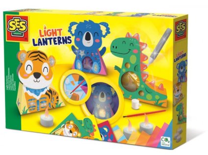 SES Výroba svítících luceren se zvířátky