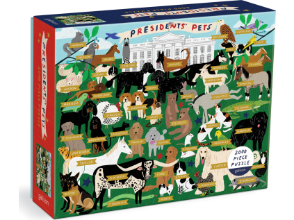 GALISON Puzzle Mazlíčci prezidentů 2000 dílků