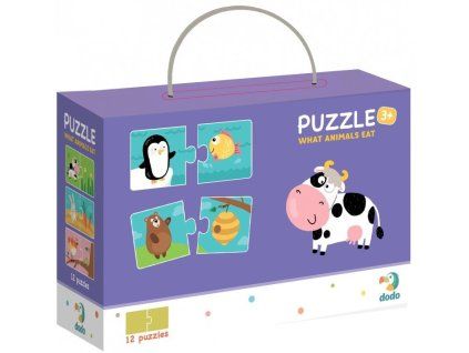 puzzle co zviratka ji 12x2 dilku 114742