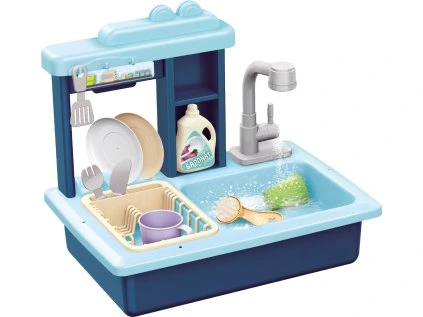 TEDDIES Dřez na mytí nádobí modrý