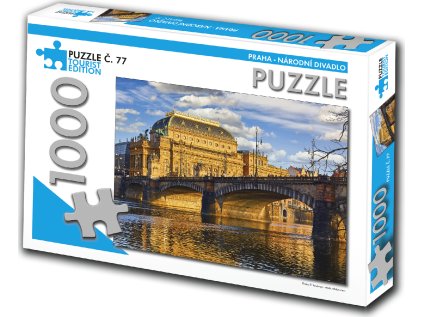 TOURIST EDITION Puzzle Praha - Národní divadlo 1000 dílků (č.77)