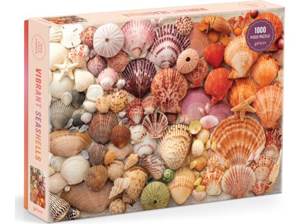 GALISON Puzzle Zářivé mušle 1000 dílků