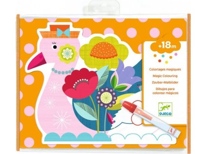 DJECO Vodní omalovánky - Duhová zvířátka