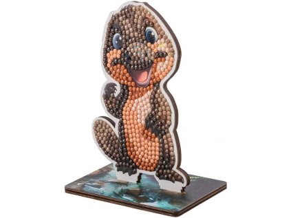 CRYSTAL ART Diamantové malování Na zemi: Ptakopysk