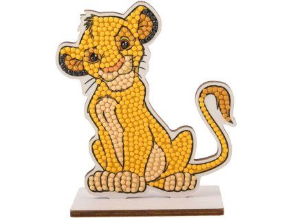 diamantove malovani lvi kral simba 242582