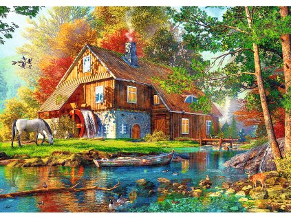 TREFL Puzzle Mlýn u řeky 500 dílků
