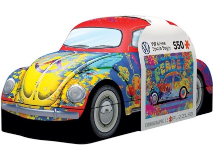 EUROGRAPHICS Puzzle v plechové krabičce Volkswagen Brouk 550 dílků