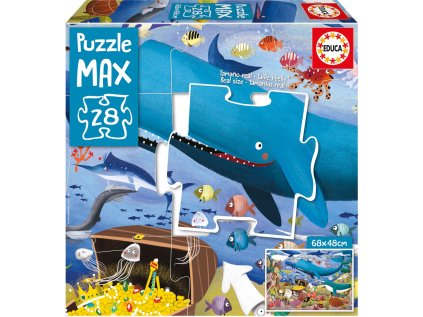 EDUCA Puzzle Podvodní svět 28 dílků