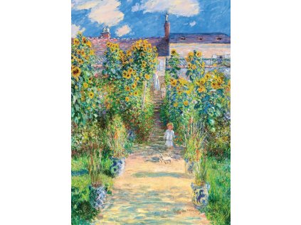 ART PUZZLE Puzzle Museum Series: Umělcova zahrada ve Vetheuil 1000 dílků