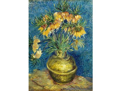 BLUEBIRD Puzzle Crown Imperial Fritillaries v měděné váze 1000 dílků