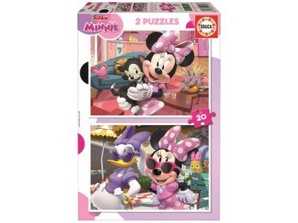puzzle minnie 2x20 dilku 160697