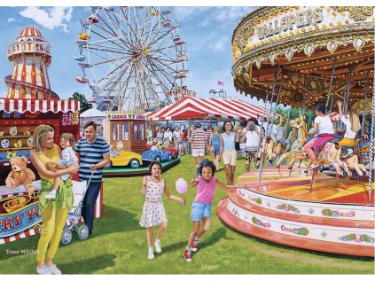 RAVENSBURGER Puzzle Pouťová zábava 1000 dílků