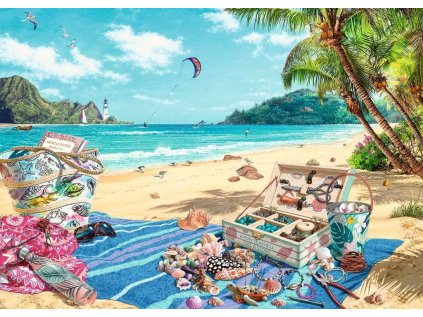 RAVENSBURGER Puzzle Sběratel mušlí 1000 dílků