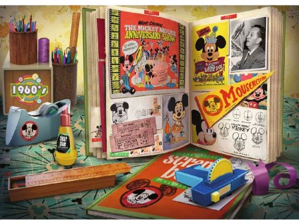 RAVENSBURGER Puzzle Disney: 1960 Mickeyho výročí 1000 dílků