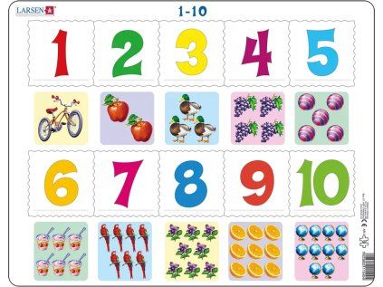 puzzle cisla 1 10 10 dilku 247693