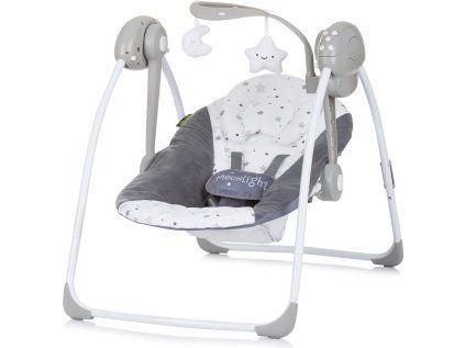 kojenecke lehatko houpaci moonlight ash grey 223843