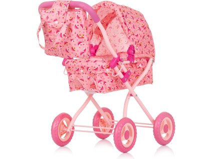 CHIPOLINO Hluboký kočárek pro panenky Emily Cupcakes