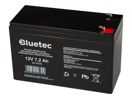 Olovená batéria 12 V 7,2 Ah BLUETEC 82-403