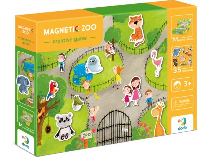 DODO Magnetická hra Zoo