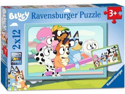 puzzle bluey 2x12 dilku 248361