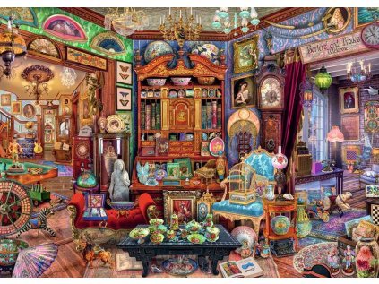 RAVENSBURGER Puzzle Skrytý poklad 1000 dílků