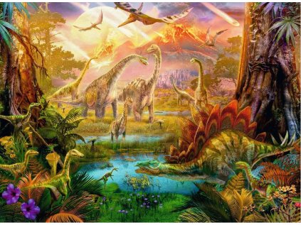 RAVENSBURGER Puzzle Dinoland 500 dílků