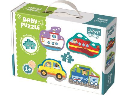 baby puzzle doprava 4x2 dilky 48249