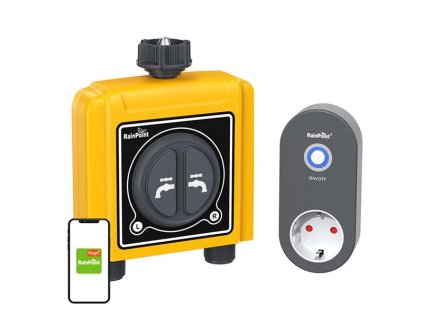 Dvojzónový ovládač zavlažovania RAINPOINT TTV203FRF