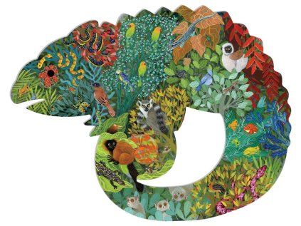 puzzle chameleon 150 dilku 128672
