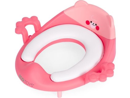ECOTOYS Záchodové prkénko pro děti Růžové