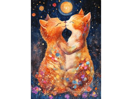 TREFL Puzzle Měsíční polibek 500 dílků