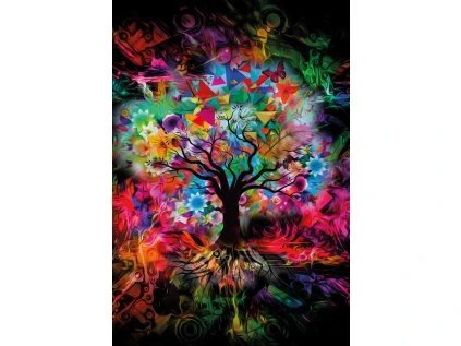 puzzle barevny strom 1000 dilku 251617