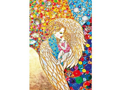 MAGNOLIA Puzzle Anděl s dítětem 1000 dílků