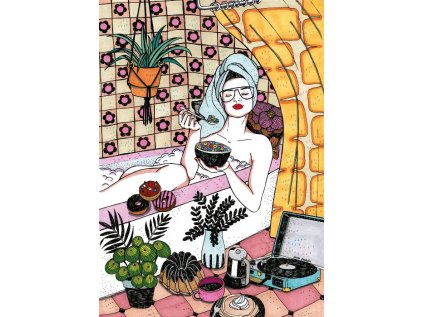 MAGNOLIA Puzzle Koupel a cereálie 1000 dílků