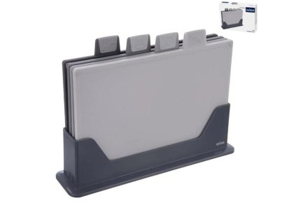 Doštička krájacia ORION 4ks so stojanom