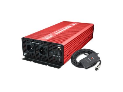Menič napätia CARSPA P3000 12V/230V 3000W čistá sínusoida