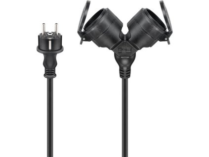 Predlžovací kábel 2 zásuvky 25m GOOBAY 65436