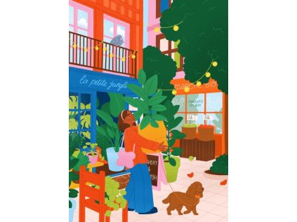 PIECES & PEACE Puzzle Botanická procházka 500 dílků