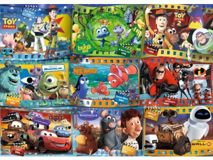 RAVENSBURGER Puzzle Disney Pixar: Koláž 1000 dílků
