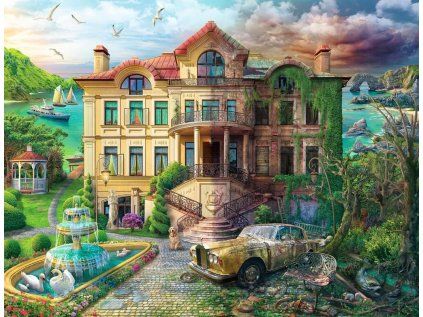 puzzle sidlo v zatoce 2000 dilku 183389