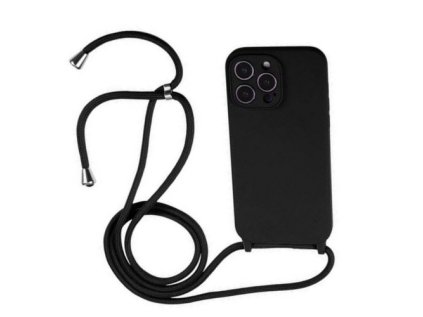 Pouzdro Strap Case pro iPhone 15 Black