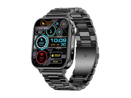 Hodinky COLMI P80 Steel Black