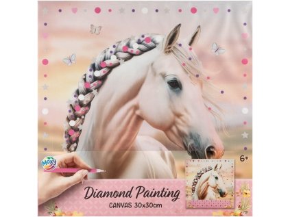 MOXY Diamantové malování na plátně Horse Collection 30 x 30 cm