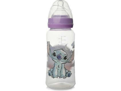 STOR Antikoliková láhev pro novorozence Lilo a Stitch 360 ml